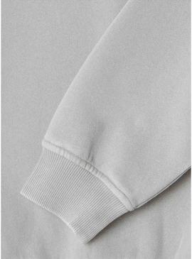 Moletom Pepe Jeans Addy cinza para menina