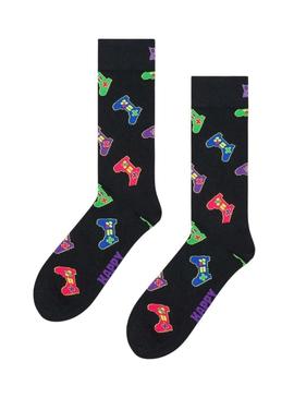 Meias Happy Socks Controller preto