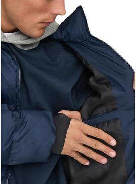 Jaqueta acolchoada marinha Only and Sons Union para homem.