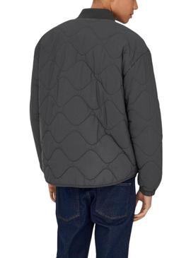 Casaco Only and Sons Wren acolchoado cinzento para homem