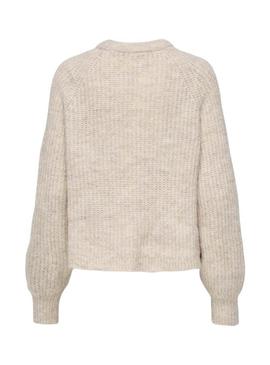 Camisola Gila bege Only para mulher