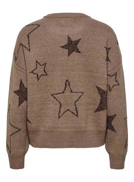 Camisola Only Rosie Glitter torrado para mulher.