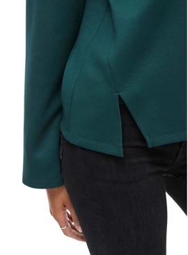 Moletom Vila Visiffi verde para mulher.