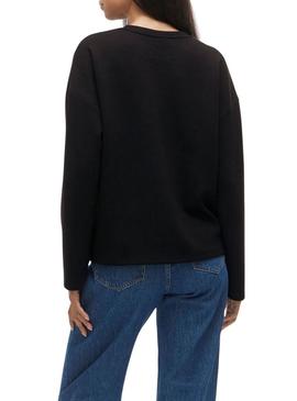 Moletom Vila Visiffi preto para mulher