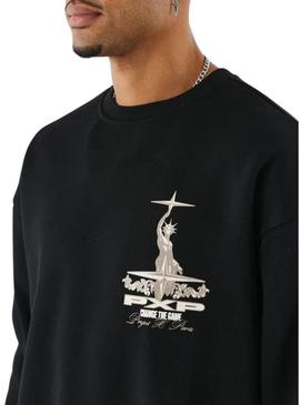 Moletom Project x Paris Heart preto para homem