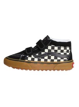 Tênis Vans SK8-Mid preto para menina e menino