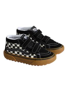 Tênis Vans SK8-Mid preto para menina e menino