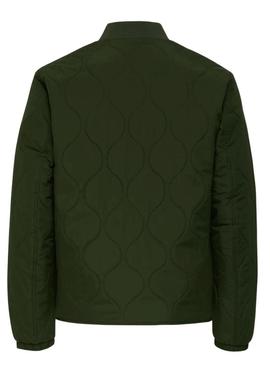 Jaqueta acolchoada verde Only and Sons Anton para homem.