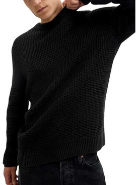 Camiseta Jack and Jones Global preta para homem