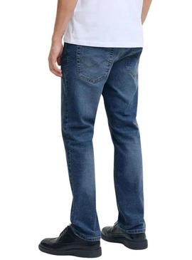 Calça jeans Jack and Jones Tim azul para homem
