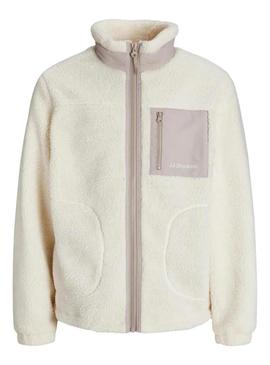 Casaco Jack and Jones Soho teddy para homem.