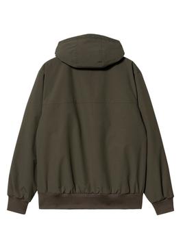 Jaqueta Carhartt Sail com capuz verde para homem