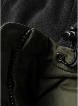 Jaqueta Carhartt Sail com capuz verde para homem