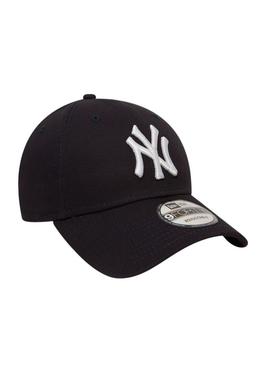 Boné New Era New York Yankees Essential 9FORTY azul marinho