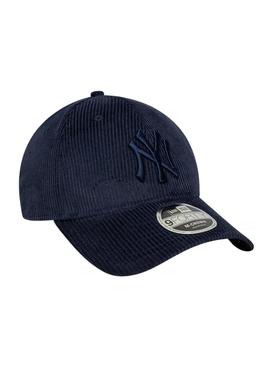 Boné New Era Cord Yankees MLB Cord 9FORTY marinho