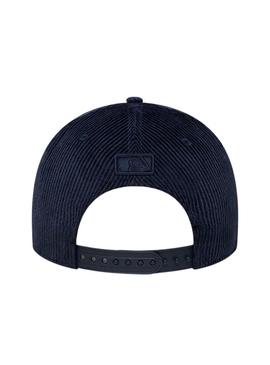 Boné New Era Cord Yankees MLB Cord 9FORTY marinho