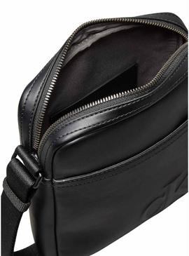 Bolsa Calvin Klein reporter com logotipo preto para homem