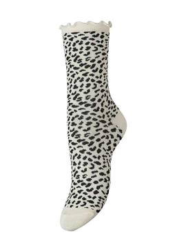 Pack 3 meias Pieces leopardo para mulher.