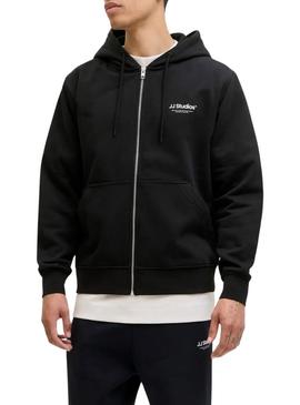 Moletom Jack and Jones Soho preto para homem.