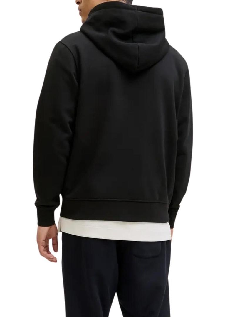 Moletom Jack and Jones Soho preto para homem.