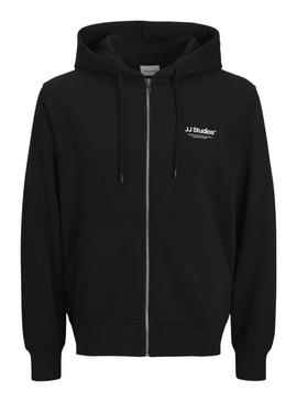 Moletom Jack and Jones Soho preto para homem.