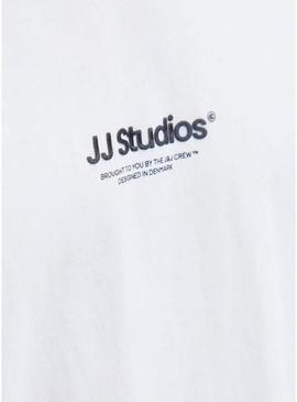 Camisa Jack and Jones Soho branca para homem.