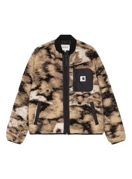 Jaqueta Carhartt Janet Liner estampada para mulher.