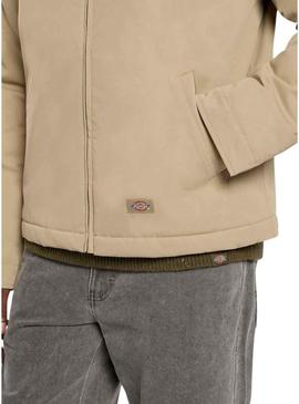 Jaqueta Dickies forrada Eisenhower bege para homem.