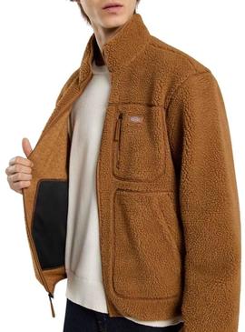 Forro Polar Dickies Mount Hope camelo para homens