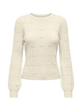 Camisola estruturada bege apenas Katia para mulher