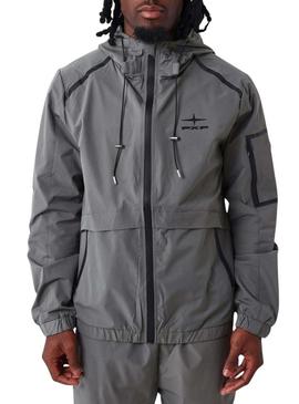 Jaqueta de moletom Project x Paris cinza para homem