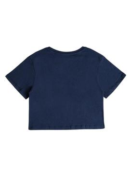 Camiseta Pepe Jeans Amanda azul marinho para menina