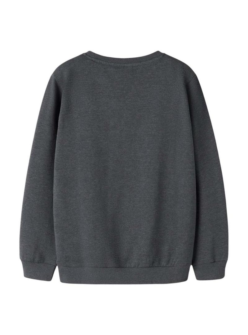 Moletom Name It Vimo cinza para menino.