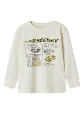 Camisola Name It Mobay bege para menino