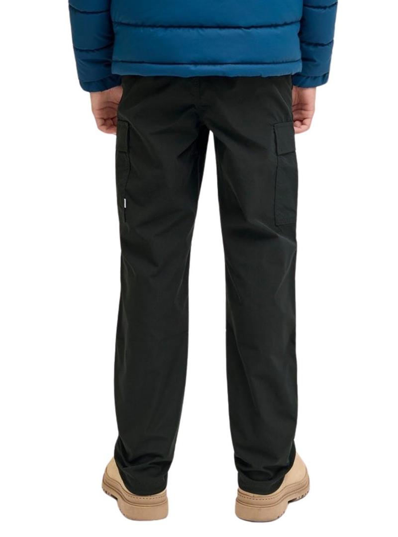 Calça Jack and Jones Kane preta para criança.