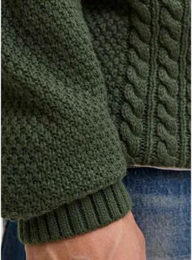 Camisola Jack and Jones Paul verde para homem