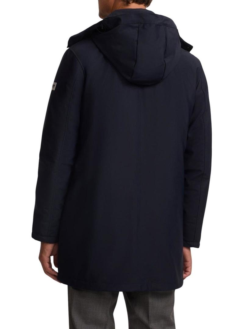 Parka Silbon técnica Tailoring marinho para homens