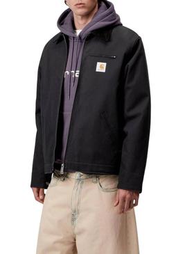 Jaqueta Carhartt Detroit azul marinho para homem.