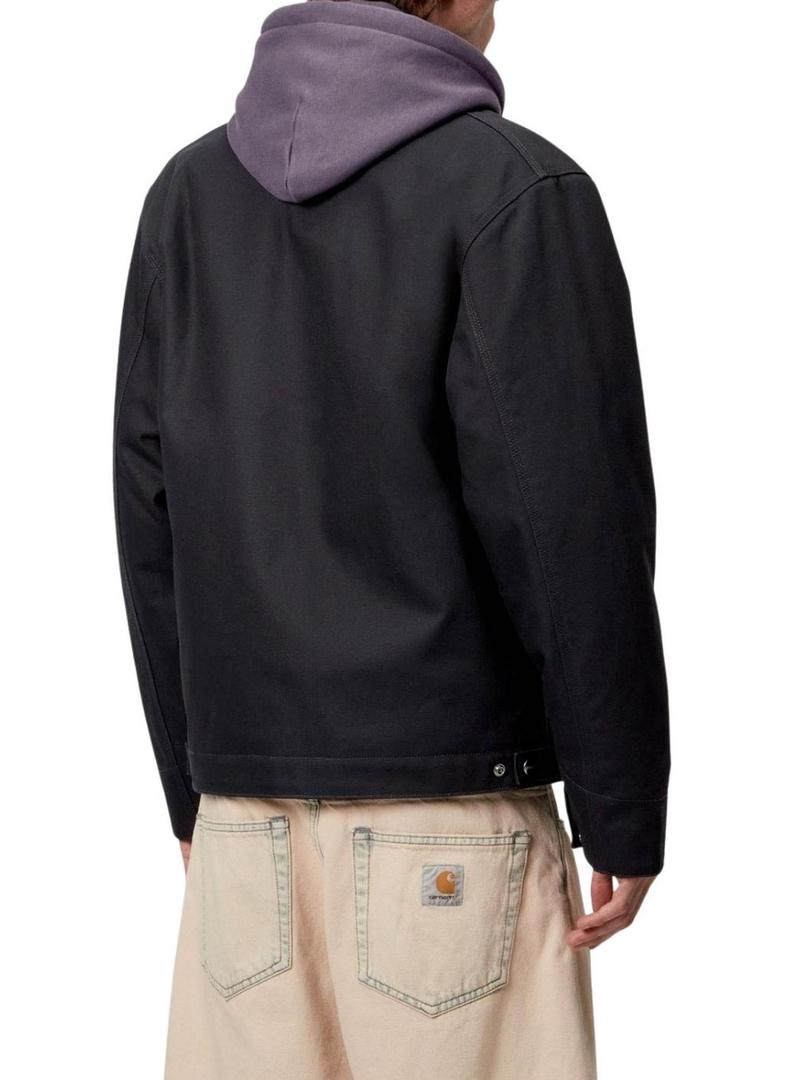 Jaqueta Carhartt Detroit azul marinho para homem.