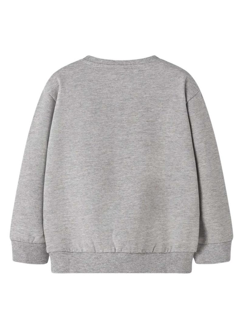 Moletom Name It Roval cinza para menino