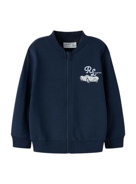 Jaqueta Name It Reiner azul marinho para menino.