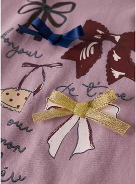 Camisa Name It Frakerna rosa para menina