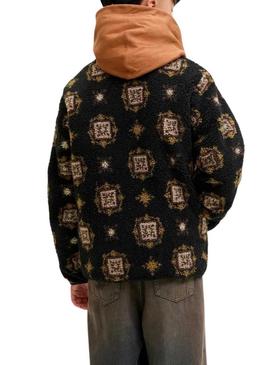 Jaqueta Jack and Jones Norrebro preta para crianças.