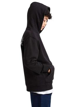 Moletom Vans By Board preto para meninos e meninas.