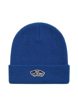 Gorro Vans Classic Cuff azul para menina e menino.