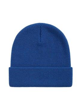 Gorro Vans Classic Cuff azul para menina e menino.