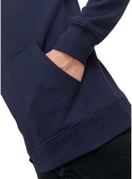 Moletom Jack and Jones azul marinho para homem
