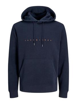 Moletom Jack and Jones azul marinho para homem