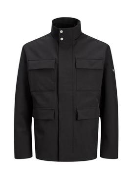 Casaco Jack and Jones Blaaspen preto para homem.
