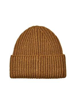Gorro Ugg Chunky Crafted Rib camel para mulher